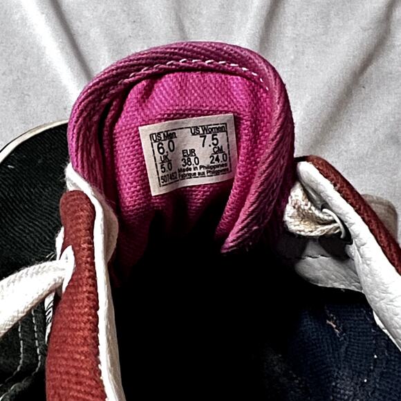 Vans Era Varsity 'Multi-Color' Canvas Shoes | Size US Men's 6 / Women's 7.5 | - Picture 9 of 10